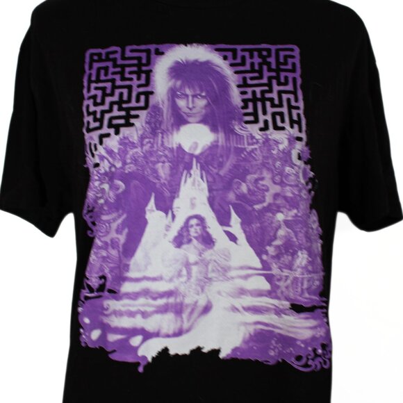 2010 Labyrinth Movie Tee David Bowie & Jennifer Connelly Rock Me Apparel Large - Picture 3 of 6